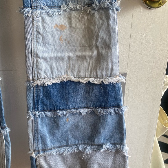 Zana Di Patch Work Flare Jeans - Picture 10 of 11